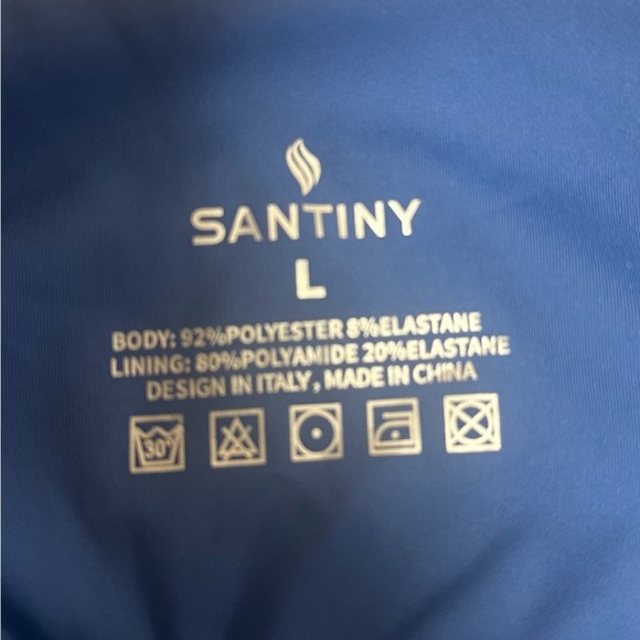 Chic Blue Pleated Mini Skirt - Picture 3 of 3